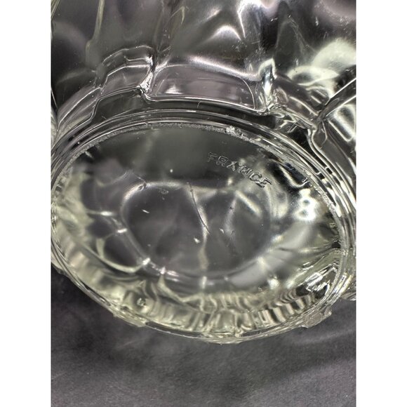 Vtg Cristal D'Arques Durand Pompano Tulip Water Pitcher Crystal Glass France 8" - Picture 6 of 11